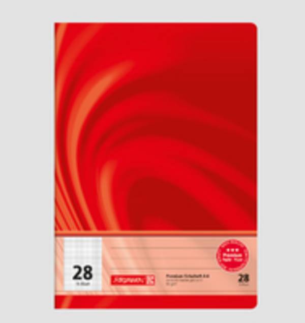 Brunnen 104472802, Muster, Rot, A4, 16 Blätter, Glänzend, 240 g/m²