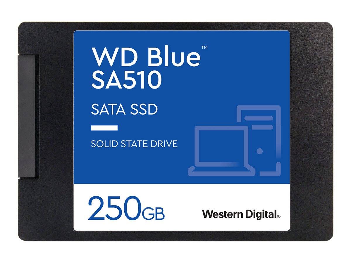 WD Blue SA510 WDS250G3B0A - SSD - 250 GB - intern - 2.5"" (6.4 cm)-1