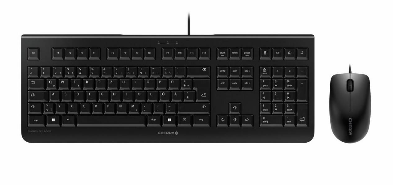 CHERRY DC 2000 - Tastatur-und-Maus-Set - USB-1