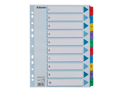 Kartonregister Zahlen