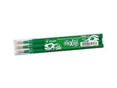 PILOT PEN - Pilot FriXion Ball - Nachfüllpatrone - Grün - 0.7 mm - fein (Packung mit 3)-0