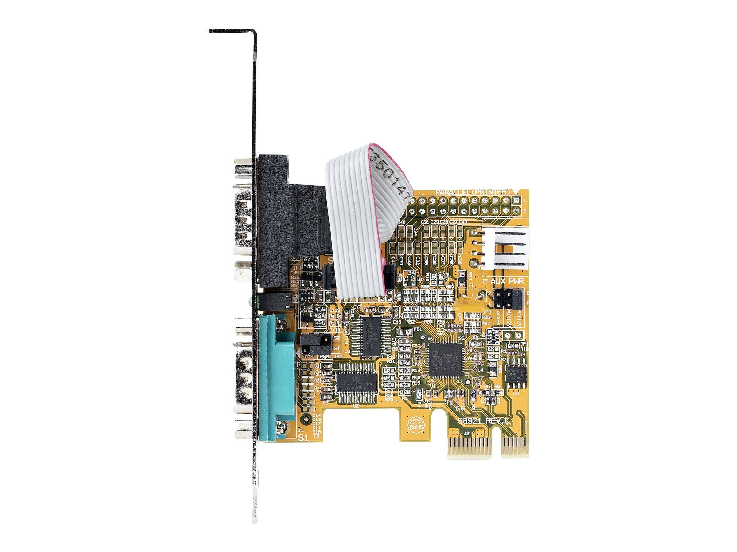 StarTech.com 2-Port PCI Express Serial Card, Dual Port PCIe to RS232 (DB9)-0