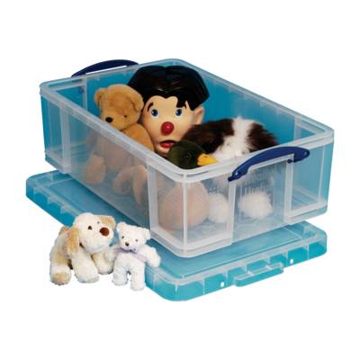 Really Useful Box Aufbewahrungsbox 50C Transparent 50 l (B x H x T) 710 x 230 x 440 mm 1 St.-0