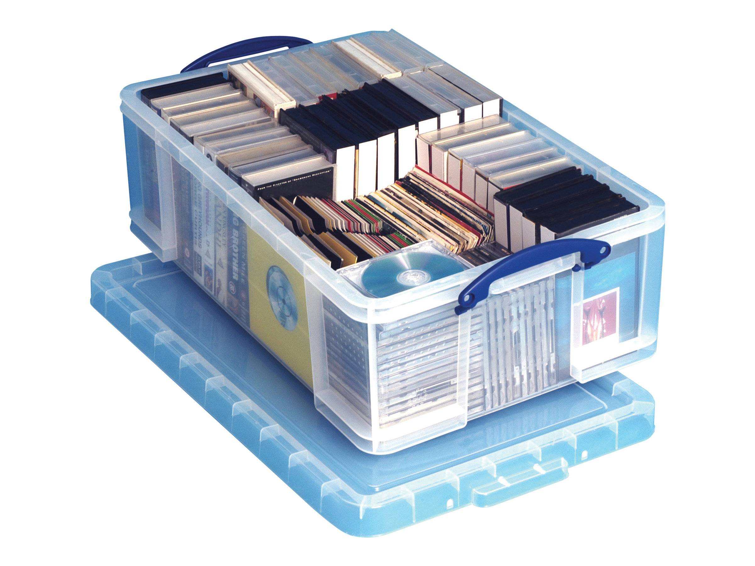 Really Useful Box Aufbewahrungsbox 50C Transparent 50 l (B x H x T) 710 x 230 x 440 mm 1 St.-1