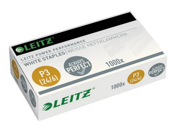 ESSELTE LEITZ - Leitz Power Performance P3 - Heftklammern - 24/6