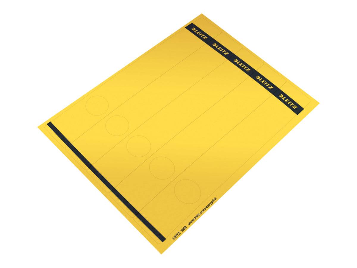 ESSELTE LEITZ - Leitz - Ordneretiketten - Gelb (Packung mit 25)-1