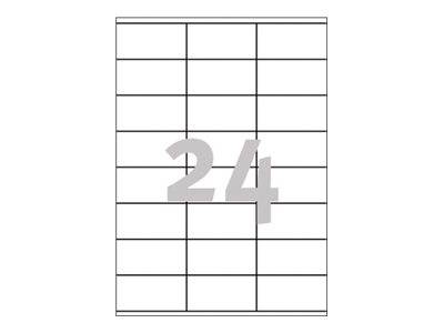 AVERY ZWECKFORM - Avery - Weiß - 70 x 36 mm 2400 Etikett(en) (100 Bogen x 24)-1
