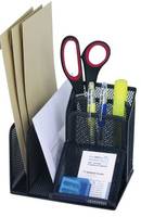 WEDO OFFICE - Schreibtisch-Organizer - Metallgitter-1