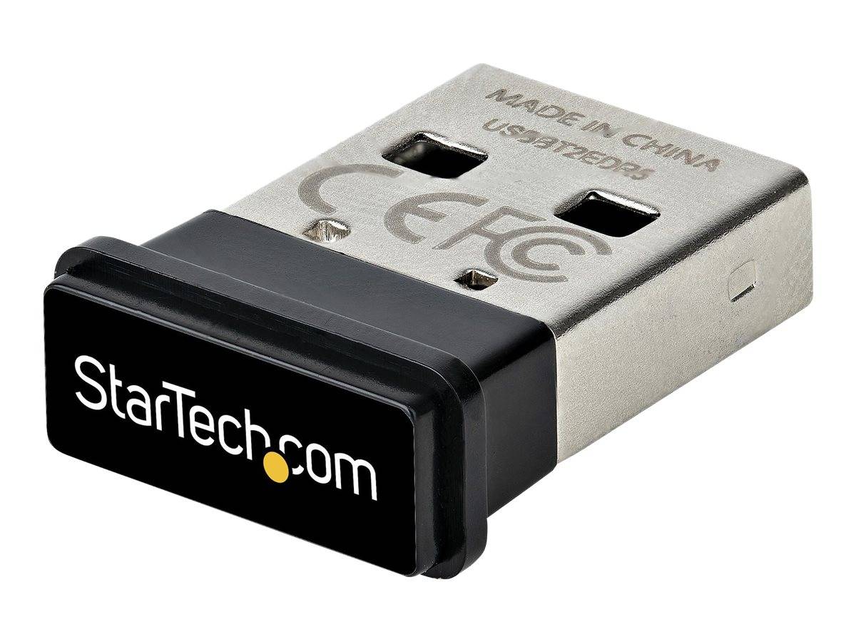 StarTech.com USB Bluetooth 5.0 Adapter, USB Bluetooth Dongle Receiver for PC/Computer/Laptop/Keyboard/Mouse/Headsets, Ra-0