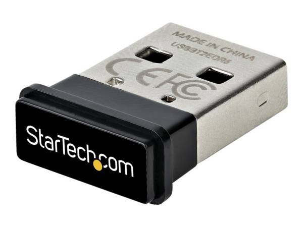 StarTech.com USB Bluetooth 5.0 Adapter, USB Bluetooth Dongle Receiver for PC/Computer/Laptop/Keyboard/Mouse/Headsets, Ra