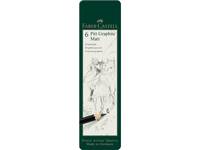 Faber-Castell Pitt Graphite Matt - Bleistift - Grafit - 10B, 12B, 2B, 4B, 6B, 8B (Packung mit 6)-2