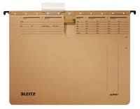 ESSELTE LEITZ - Leitz ALPHA - Hängehefter - für A4 - Naturbraun-1