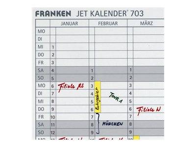 FRANKEN - Streifen - 14 x 42 cm - durchsichtig-0