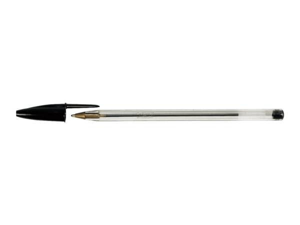 BIC Cristal - Kugelschreiber - Schwarz - 1 mm - Mittel (Packung mit 50)