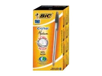 BIC Cristal - Kugelschreiber - Schwarz - 1 mm - Mittel (Packung mit 50)-1