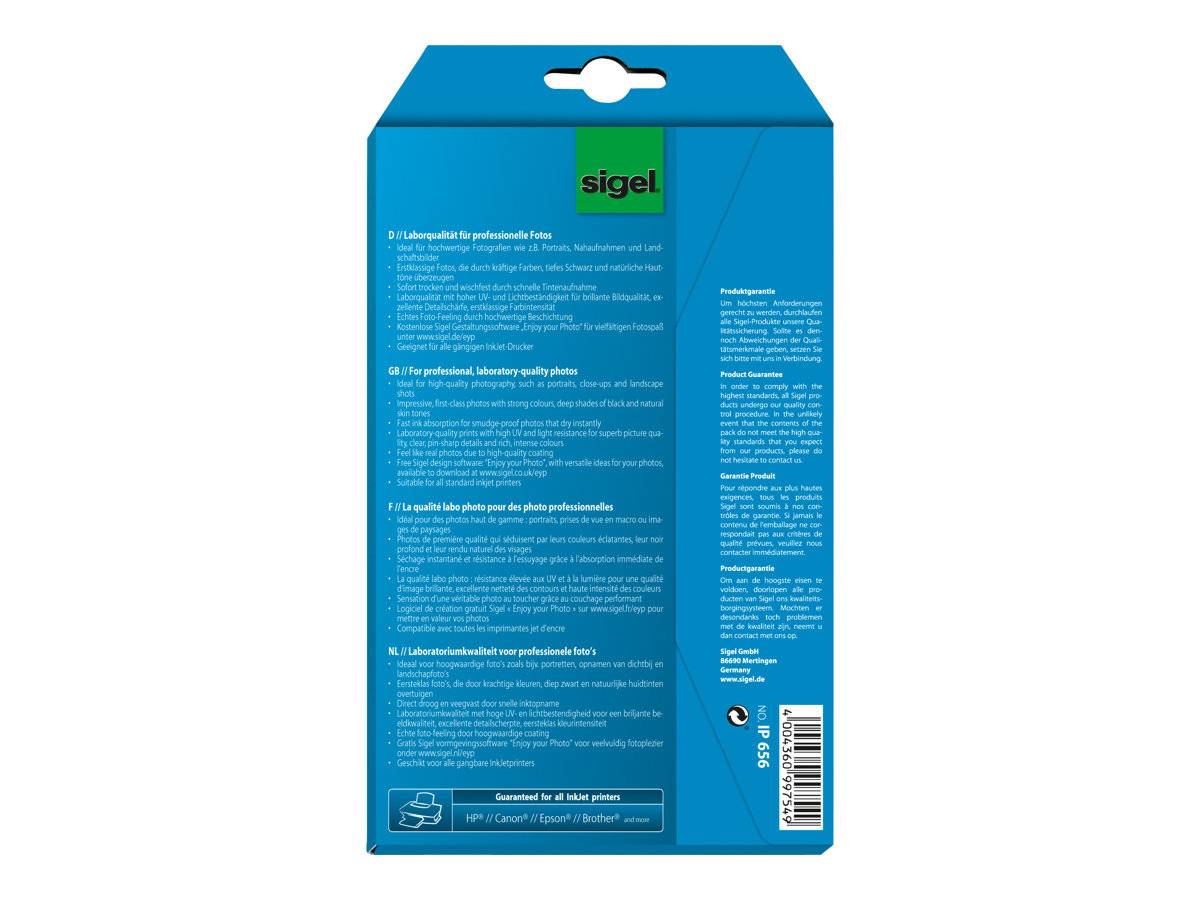 Sigel InkJet Ultra Photo Paper IP656 - Glänzend-1