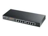 Zyxel GS1900-8HP - Switch - Smart - 8 x 10/100/1000 (PoE+)-0