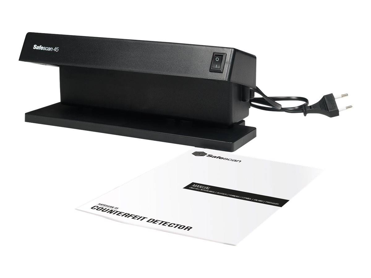 Safescan 45 - Fälschungsdetektor - Schwarz-2