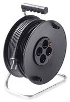 BACHMANN Schutzkontakt-Aufrollkabeltrommel 4fach 230VAC, 25 m-2