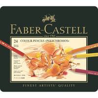 Faber-Castell Polychromos - Farbstift - gemischte Farben - 3.8 mm (Packung mit 24)-1