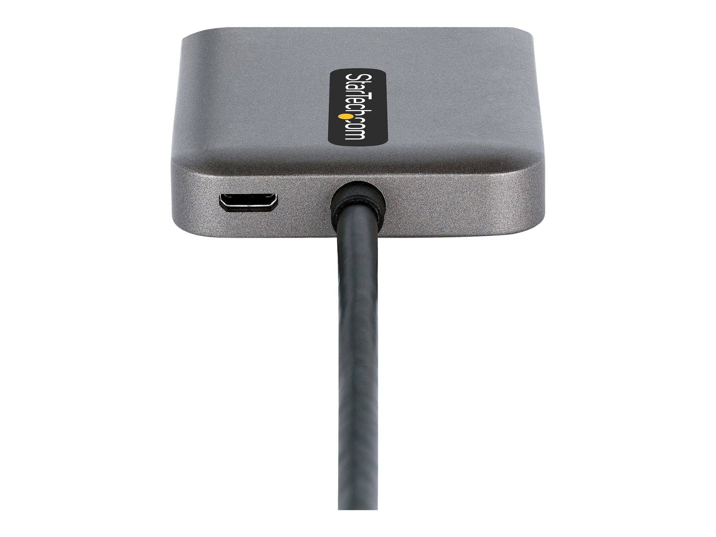 StarTech.com DP to Dual HDMI MST HUB, Dual HDMI 4K 60Hz, DisplayPort Multi Monitor Adapter with 1ft (30cm)-2
