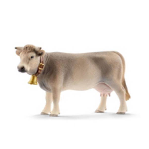 schleich Farm World Braunvieh Kuh, 3 Jahr(e), Mehrfarbig, Kunststoff, 1 Stück(e)