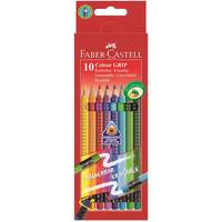 Faber-Castell GRIP 2001 - Farbstift - Aquarell - nicht dauerhaft - mit Radierer (Packung mit 10)-1
