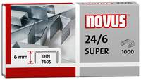 NOVUS DAHLE - Novus SUPER - Heftklammern - 24/6 - 6 mm - Stahldraht-2