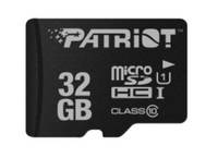 PATRIOT LX Series - Flash-Speicherkarte - 32 GB - UHS-I U1 / Class10 - microSDHC-4