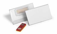 Durable 824319, Namensschild-Halterung, Landschaft, Kunststoff, Transparent, 75 mm, 4 cm-0