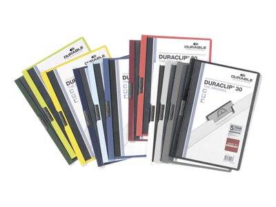 DURABLE DURACLIP 30 - Klemmhefter - für A4 - Kapazität: 30 Blätter-1