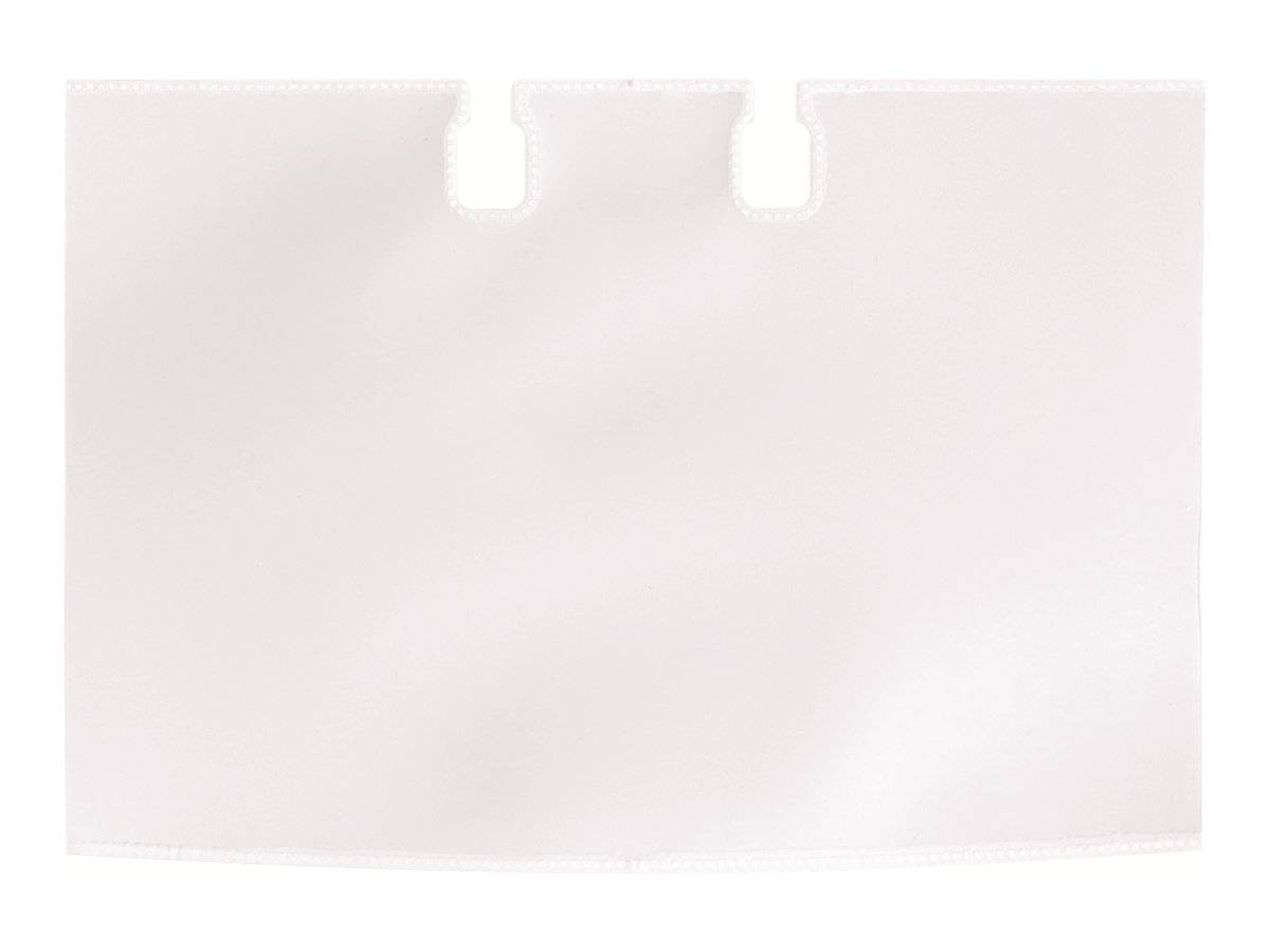 DURABLE - Hüllen für Rollkartei - für 102 x 55 mm - Kapazität: 80 Karten - durchsichtig (Packung mit 40)-2