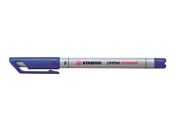 STABILO OHPen universal - Fineliner - nicht dauerhaft - für Overhead-Projektor-Folien - Schwarz, Rot, Blau, Grün - 0.7 m