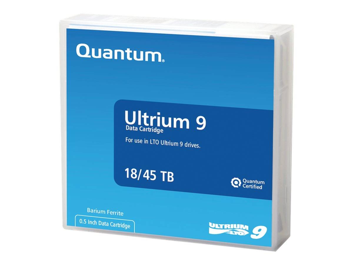 Quantum LTO Ultrium 9 - 18 TB / 45 TB - Mit Strichcodeetikett-0