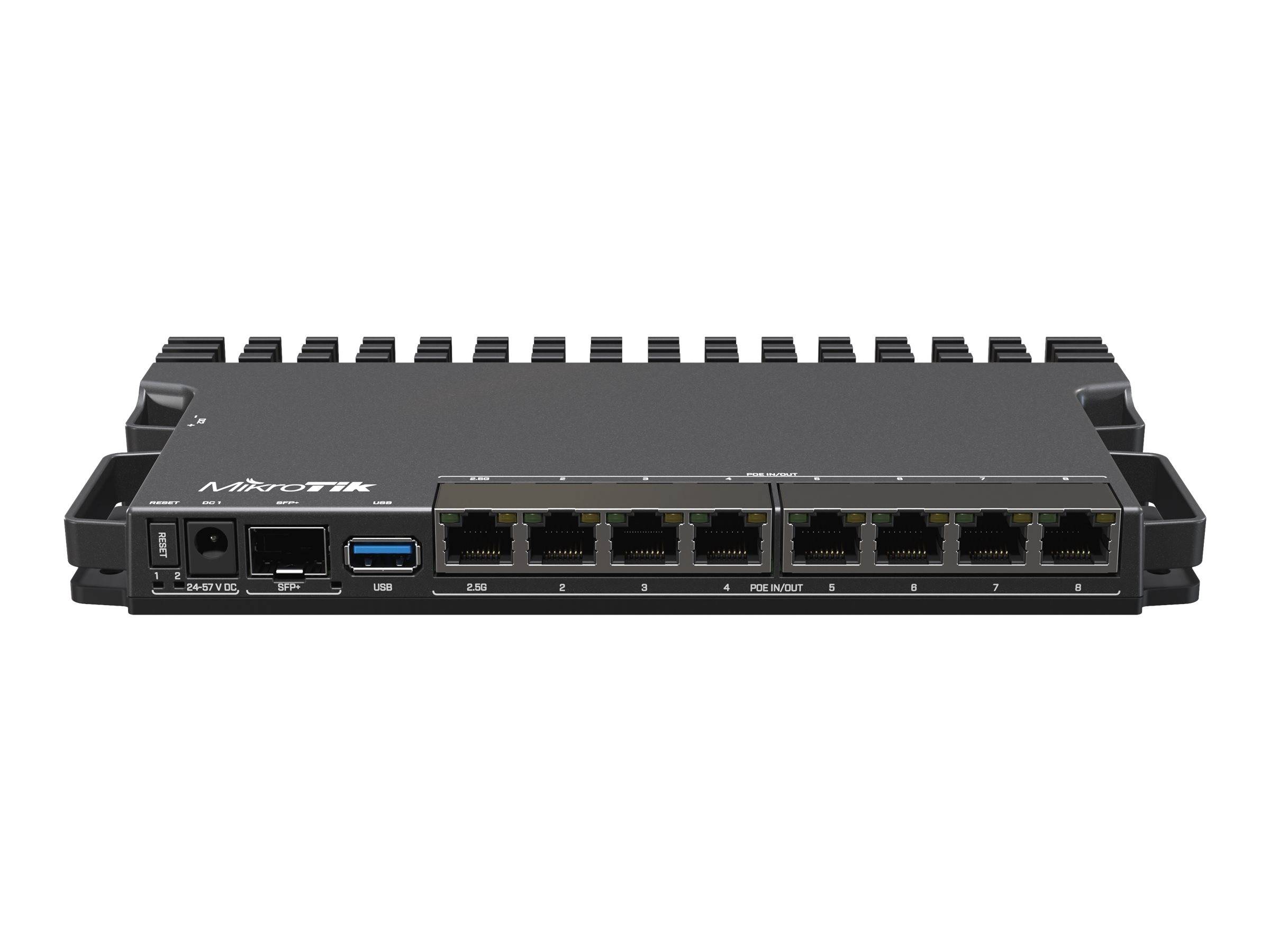MikroTik RB5009UPR+S+IN - - Router - 8-Port-Switch - 1GbE - 2.5GbE-0