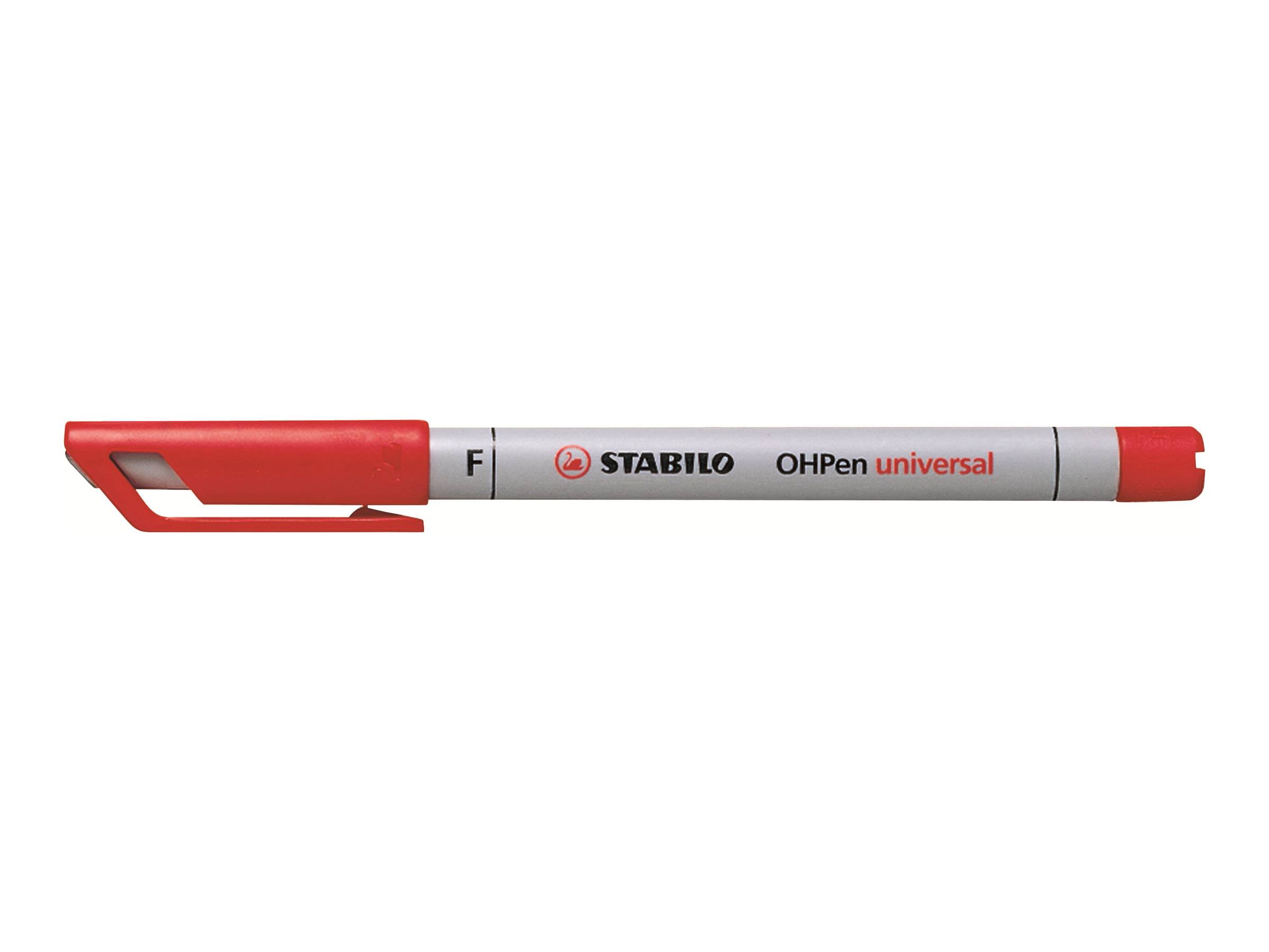 STABILO Folienstift 852 OHPen universal F non-permanent 852-40 Rot-1