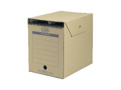 ELBA - Aufbewahrungsbox - für A4 - Naturbraun-0