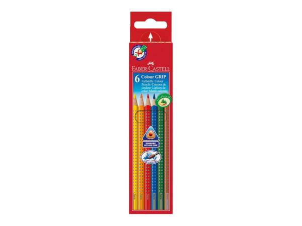 Faber-Castell GRIP - Farbstift (Packung mit 6)