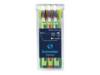 Schneider Xpress - Fineliner - Schwarz, Rot, Blau - wasserbasierte Tinte - 0.8 mm (Packung mit 3)
