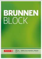 Brunnen 1052726, Monochromatisch, Grün, A4, 50 Blätter, 70 g/m², Softcover-0