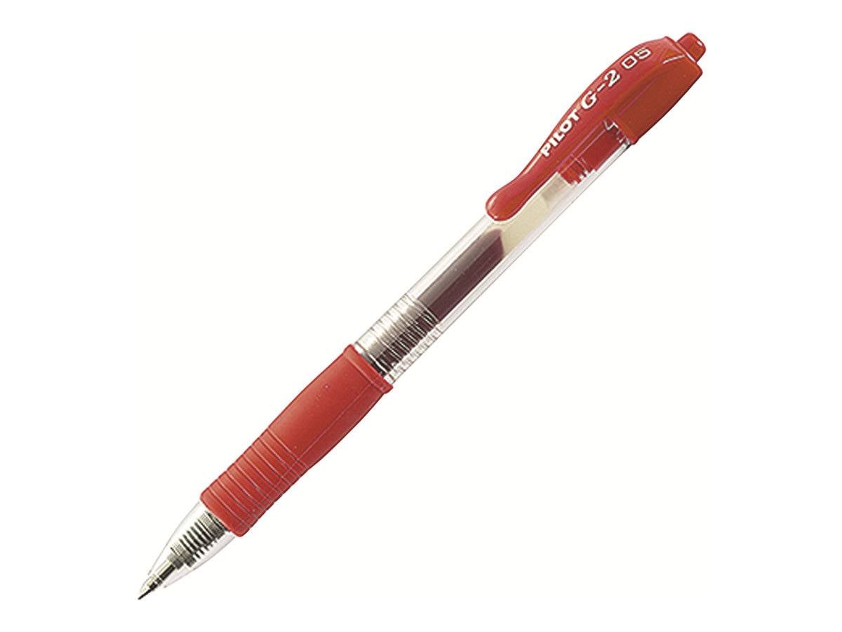 PILOT PEN - Pilot G-2 - Tintenroller - Rot - Geltinte - 0.5 mm-0