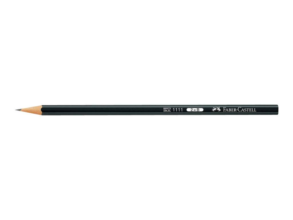 Faber-Castell 1111 - Bleistift - Grafit - 2B-0
