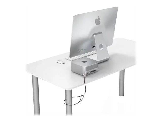 Compulocks Mac Studio Ledge Lock Adapter with Keyed Cable Lock-1