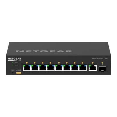 Netgear AV Line M4250-9G1F-PoE+ - Switch - L3 - managed - 8 x 10/100/1000 (8 PoE+)-0