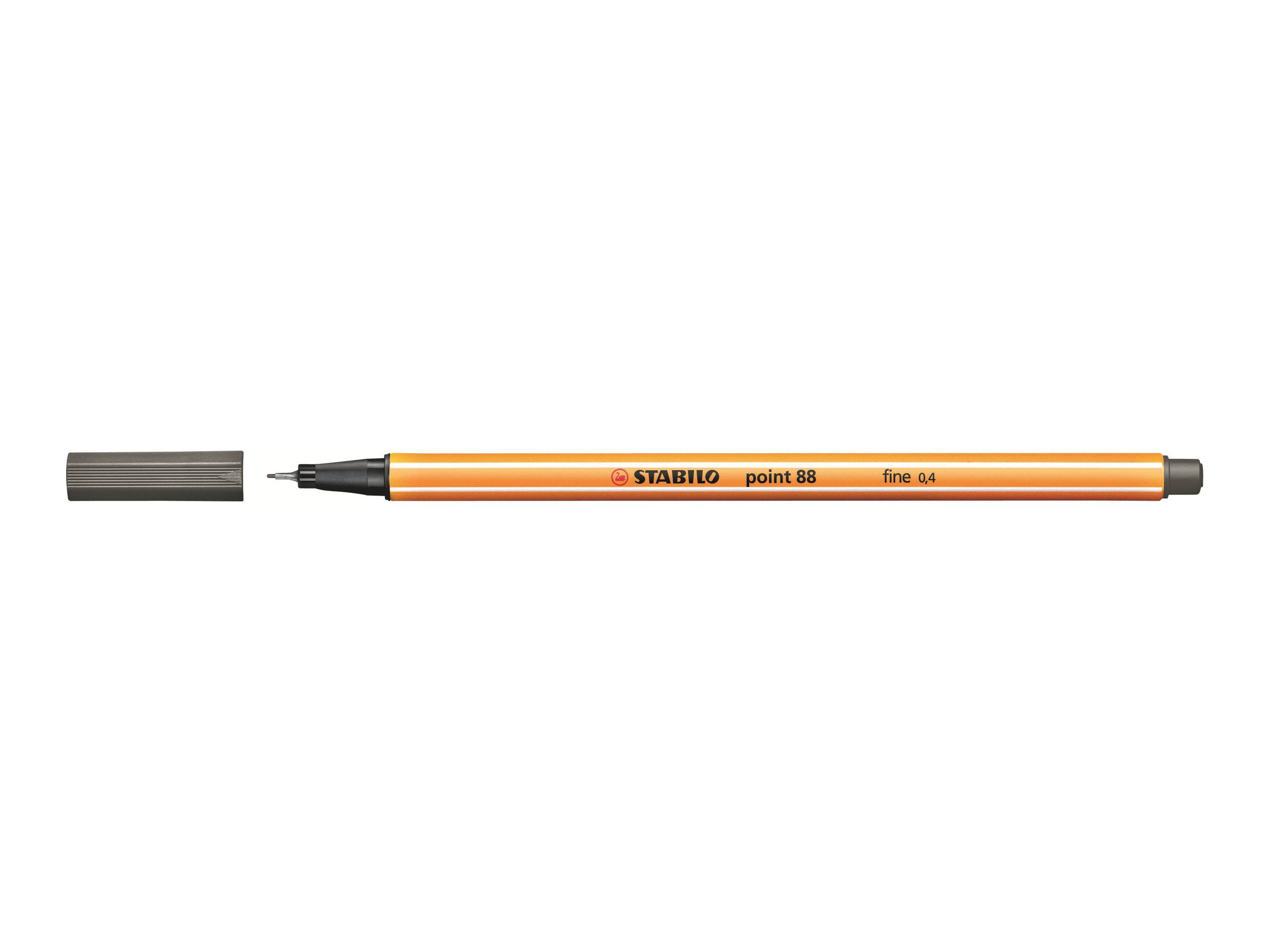 STABILO point 88 - Fineliner - Dunkelgrau - 0.4 mm-1