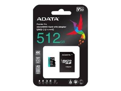 ADATA Premier Pro V30S - Flash-Speicherkarte (SD-Adapter inbegriffen)-0