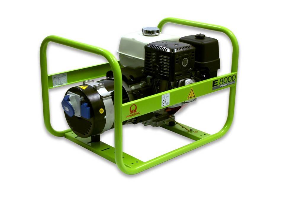 Pramac Stromerzeuger Benzin PA652SH1000-0