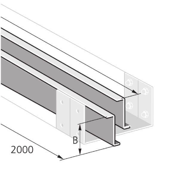 Pflitsch Trennwand TL2 100 S-0