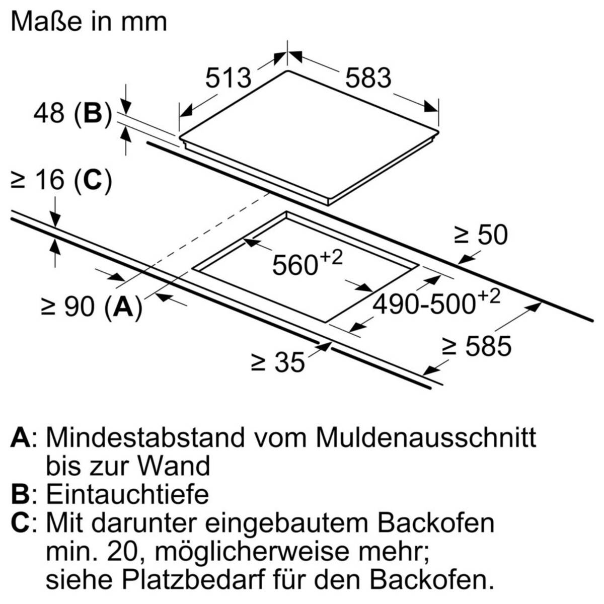 Bosch MDA EB-Autark-Kochfeld PKN645BA2E-3