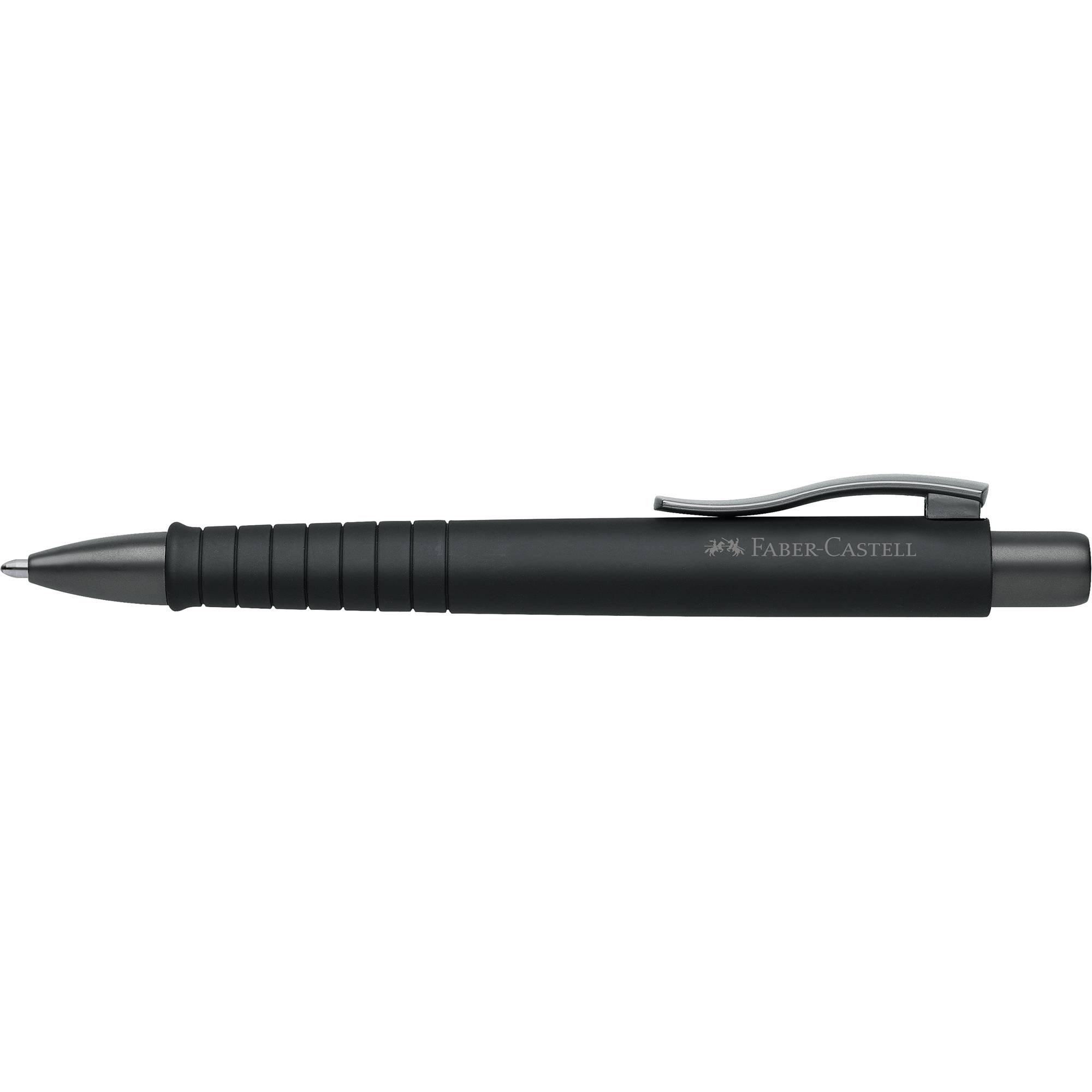 Kugelschreiber POLY BALL URBAN XB all black-0